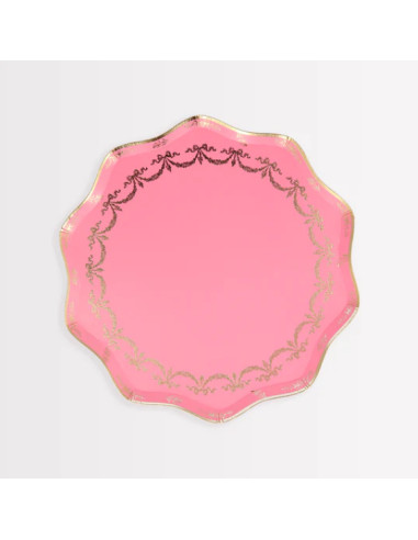 8 Petites Assiettes Pastel Ladurée x Meri Meri Les Bambetises