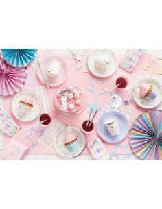 Kit Déco anniversaire thème Licorne 35pc - Vaisselle Jetable pas cher 