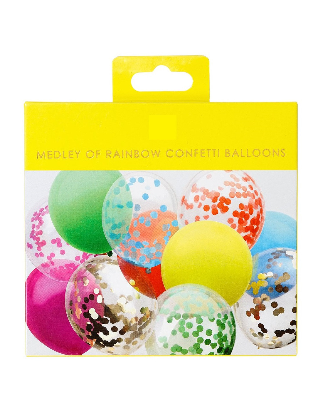 BAL5 - Sticker frise de ballons dorés et blancs