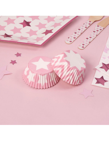 100-caissettes-cupcakes-etoiles-et-chevrons-roses-decoration-baby-shower-bapteme-anniversaire-evjf
