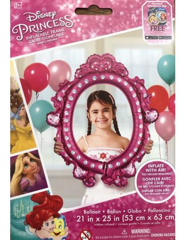 Cadre Photobooth Princesse Disney Gonflable