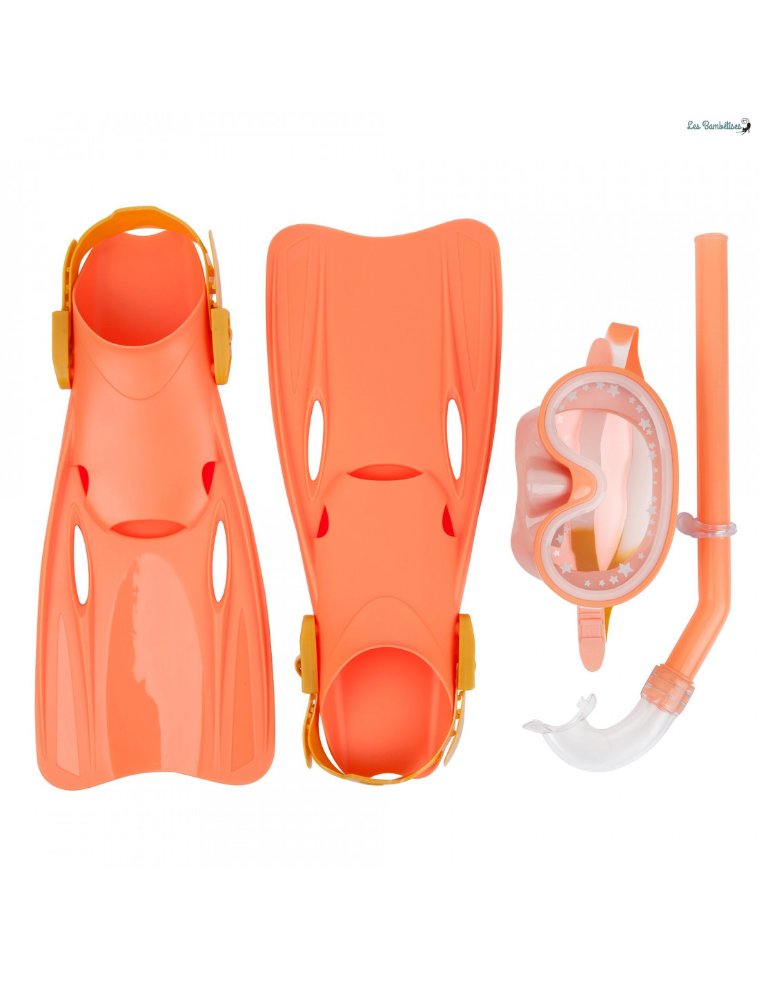 Feilang Kit de plongée Masque et Tuba style aviateur-Feilang-Enfant/Adulte-  3+ ans-Jaune à prix pas cher