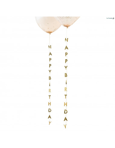 Ballon Happy Birthday - décoration anniversaire