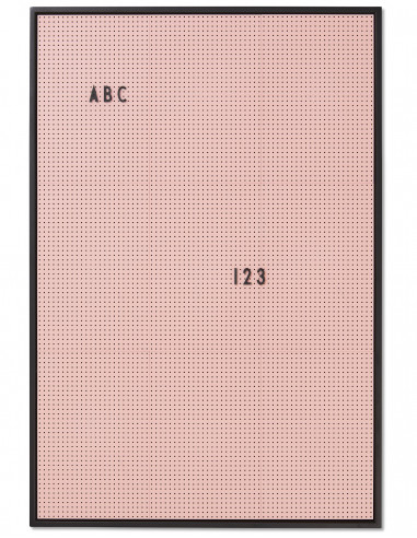 tableau-rose-clair-pour-messages-letter-board-design-letters-format-a2-44cmsx65cms
