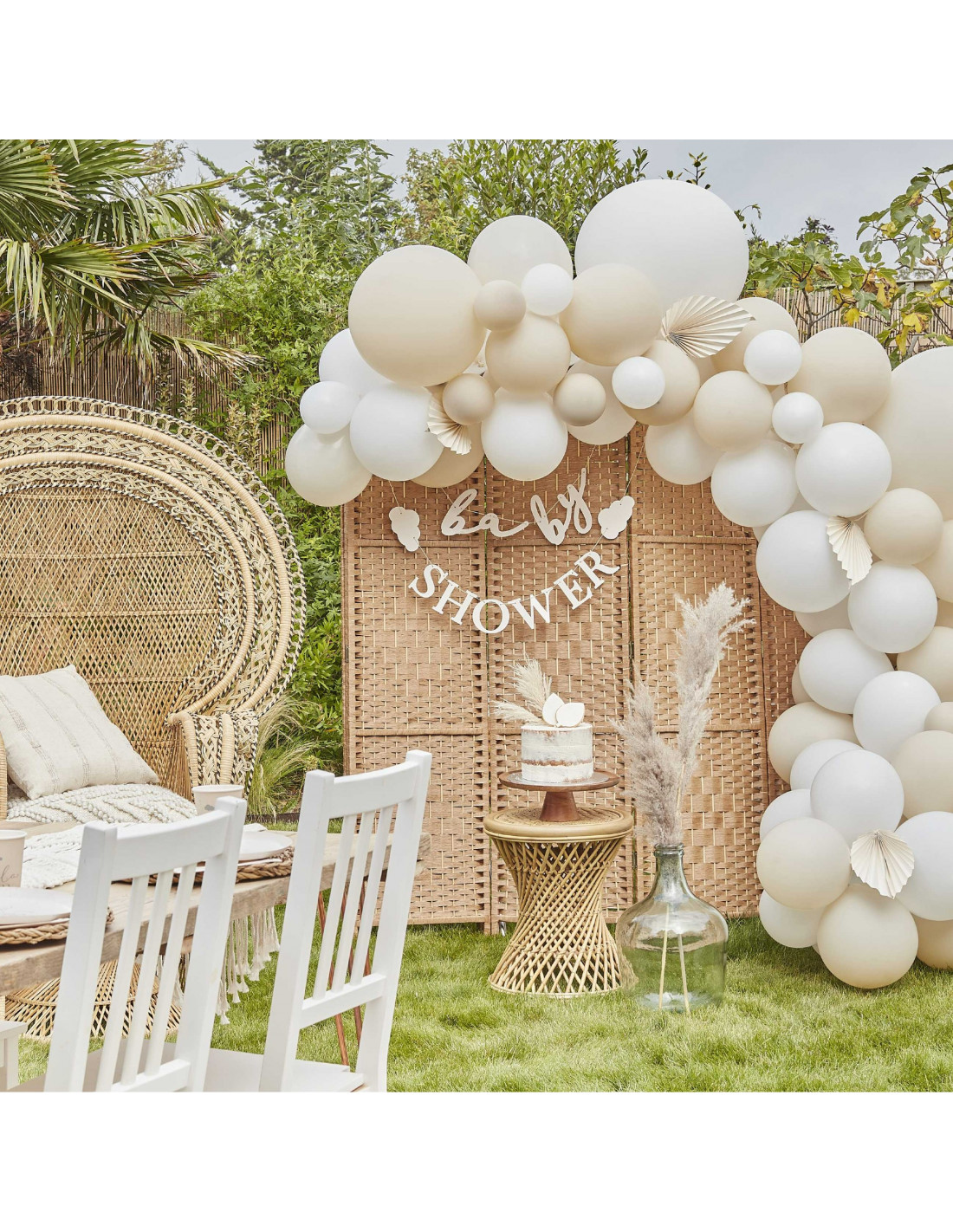 Guirlande Baby Shower & Nuages - Les Bambetises