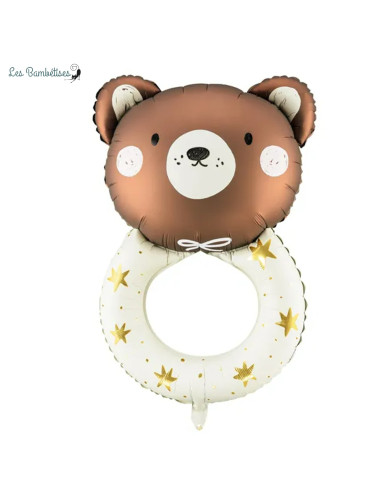 ballon-hochet-ourson-teddy-bear-en-alu