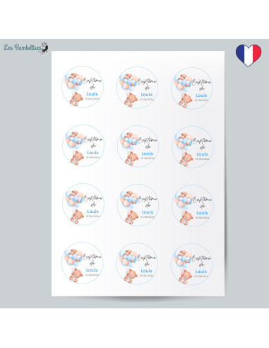stickers-bapteme-personnalise-ourson-bleu