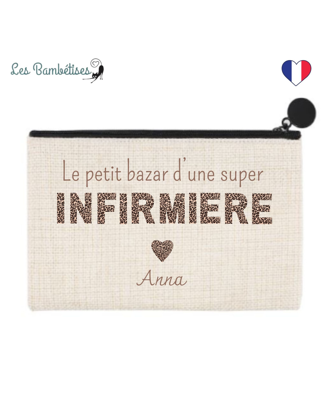 Pochette infirmière personnalisée best sale