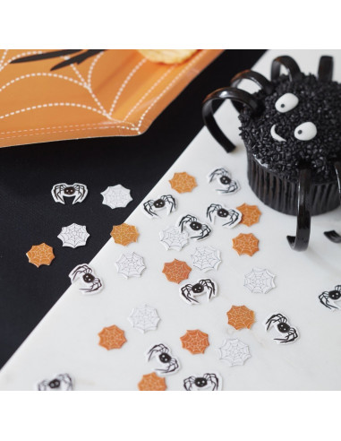 Confettis de table pour décoration fête Halloween