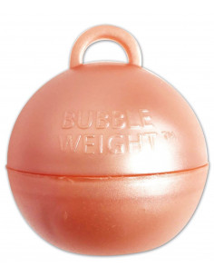 5 poids coloris rose gold pour ballons gonflables