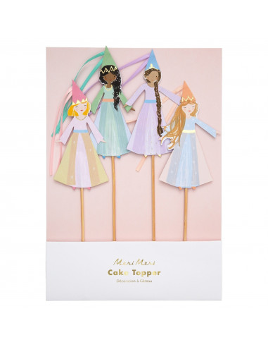 4-cake-toppers-princesses-magiques-meri-meri-decoration-anniversaire-theme-fee-princesse-licorne