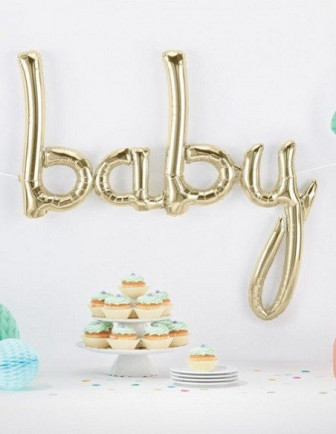 Ballons Baby Shower Lettres